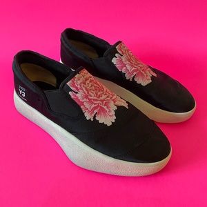 Used Adidas Y-3 Tangutsu Harden Floral slip on